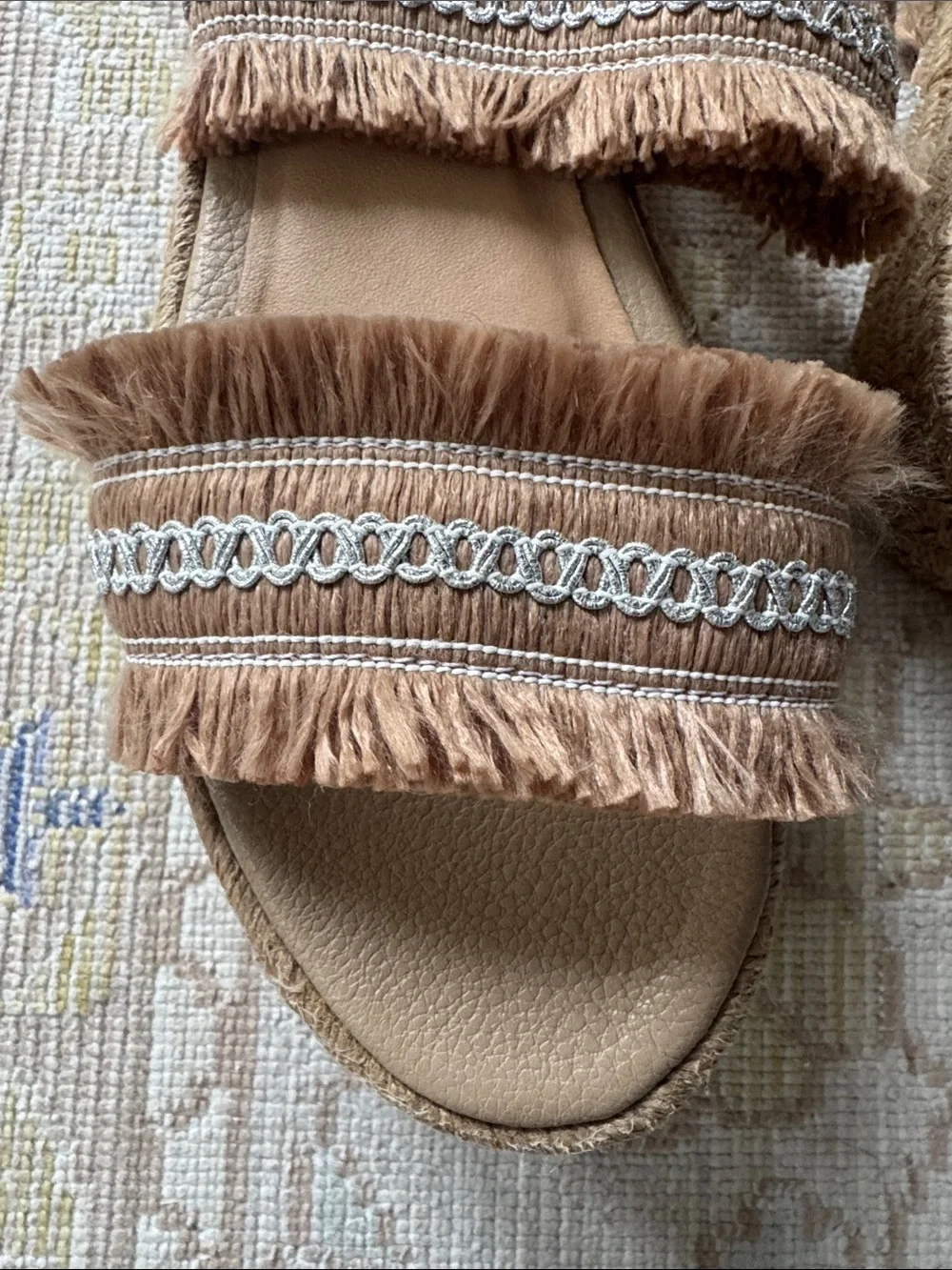 Anthropologie Kaanas Fiji Platform Sandals Size 8